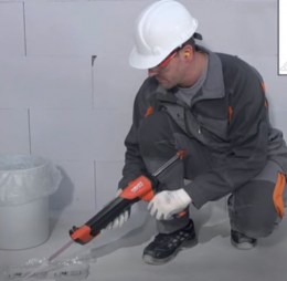 aplicacion de HILTI RE 500 V3